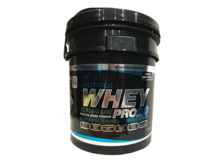 Proteina Whey Pro Nutrilab 3 Kg Sabor Chocolate