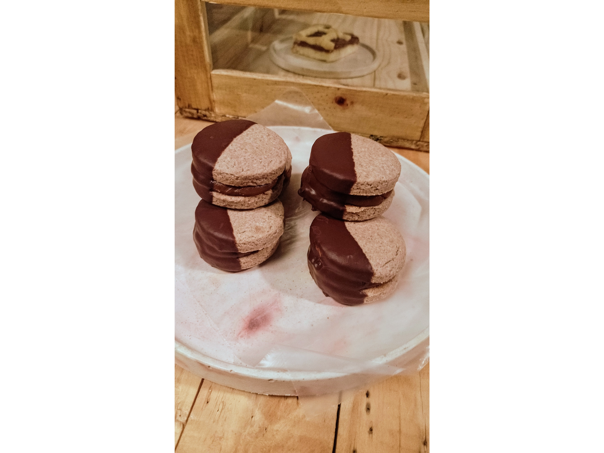 Alfajor de chocolate