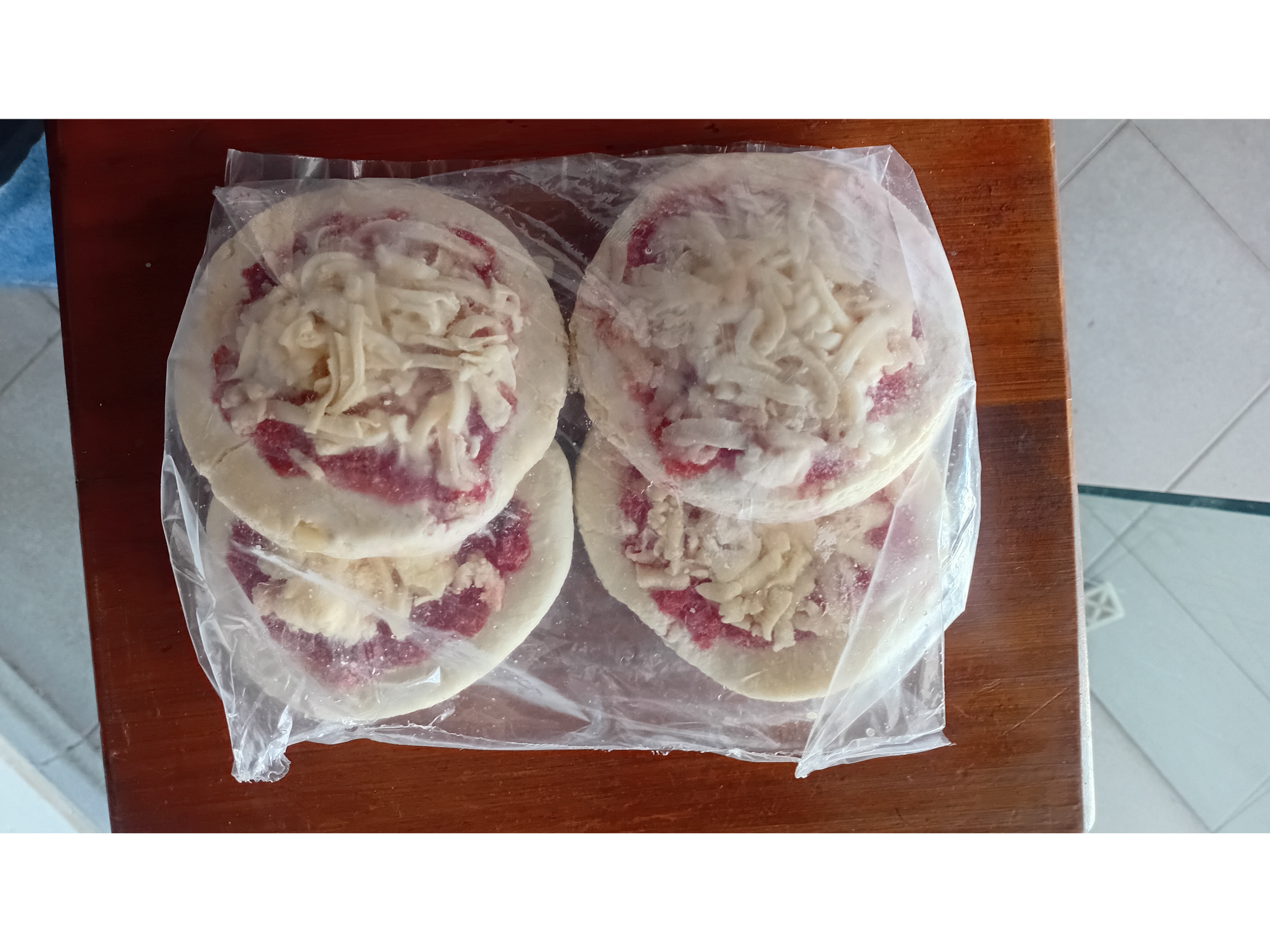 4 Pizzetas de chipá