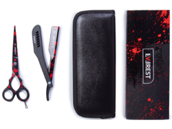 KIT X2 PROFESIONAL EVEREST (TIJERA DE CORTE + NAVAJA)