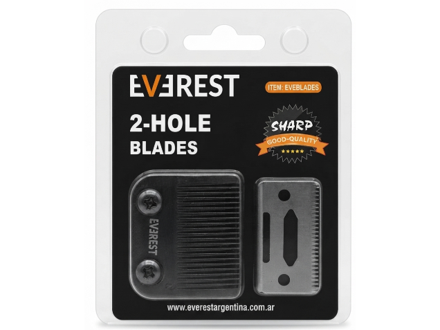 CUCHILLA ACERO EVEREST FADE BLADE - MOVIBLE DE CERAMICA - FIJA CONCAVA