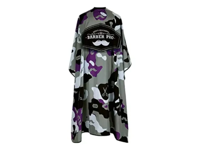 CAPA BARBERIA CAMUFLADA- VIOLETA