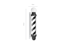 POLO BARBERO PARIS NEGRO (60X10CM)
