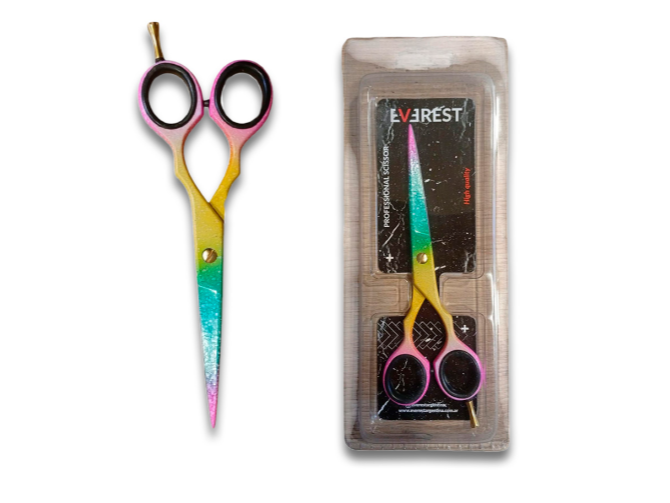 TIJ. ACERO CORTE PROFESIONAL AMARILLO Y VERDE HIGH QUALITY (1004)