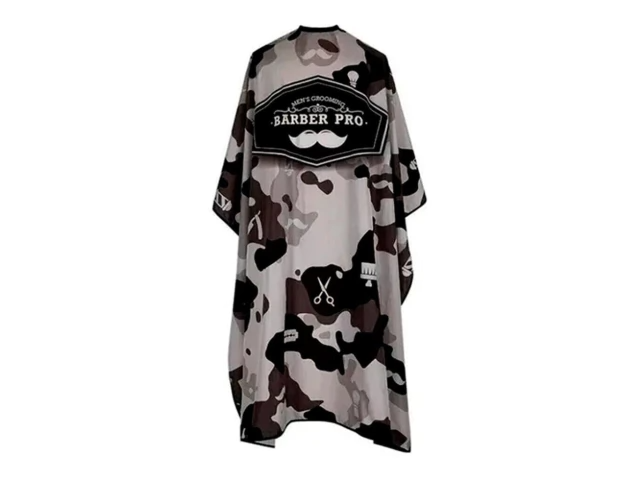 CAPA BARBERIA CAMUFLADA- GRIS