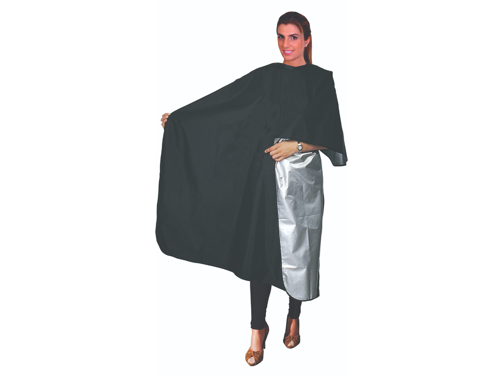 CAPA PARA CORTE SILVER CON VELCRO NEGRO