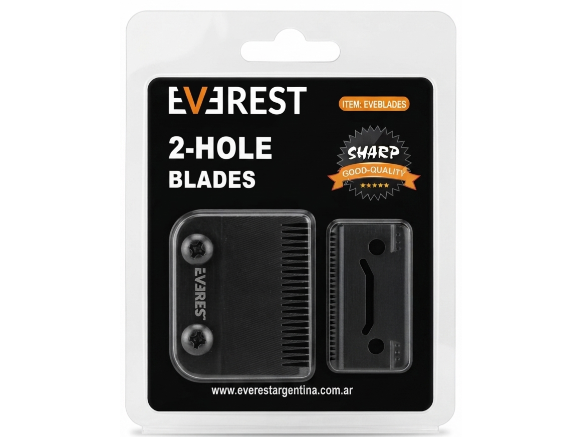 CUCHILLA ACERO EVEREST FADE BLADE INOXIDABLE 5CR15 - PLANA
