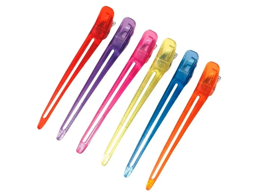 B.6 PINZAS GRD METAL PLAS.COLORES