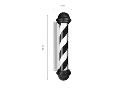 POLO BARBERO ROMA NEGRO (68X16CM)