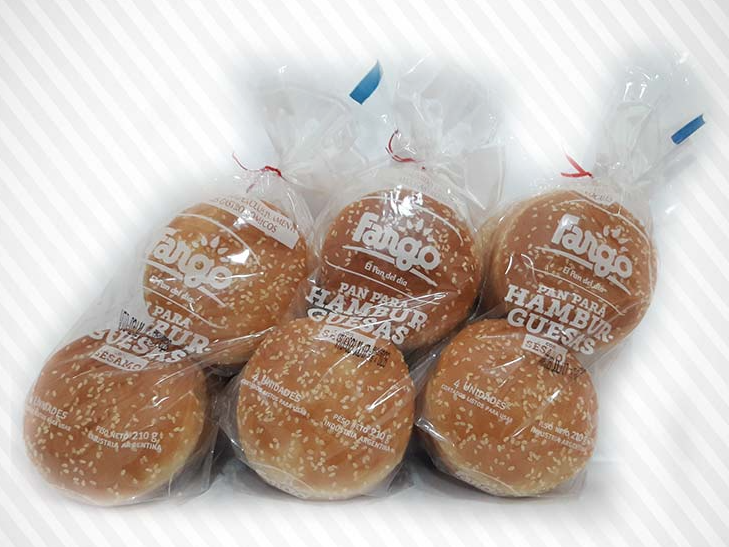 Pan Fargo Hamburguesa X4