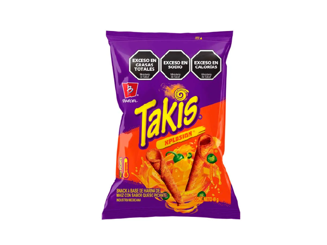 Takis xplosion Sabor Queso 49g