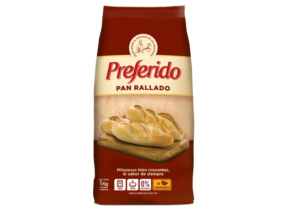 Pan Rallado Preferido 500g