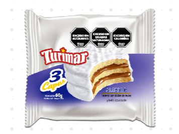 Alfajor Turimar Blanco Triple 60g