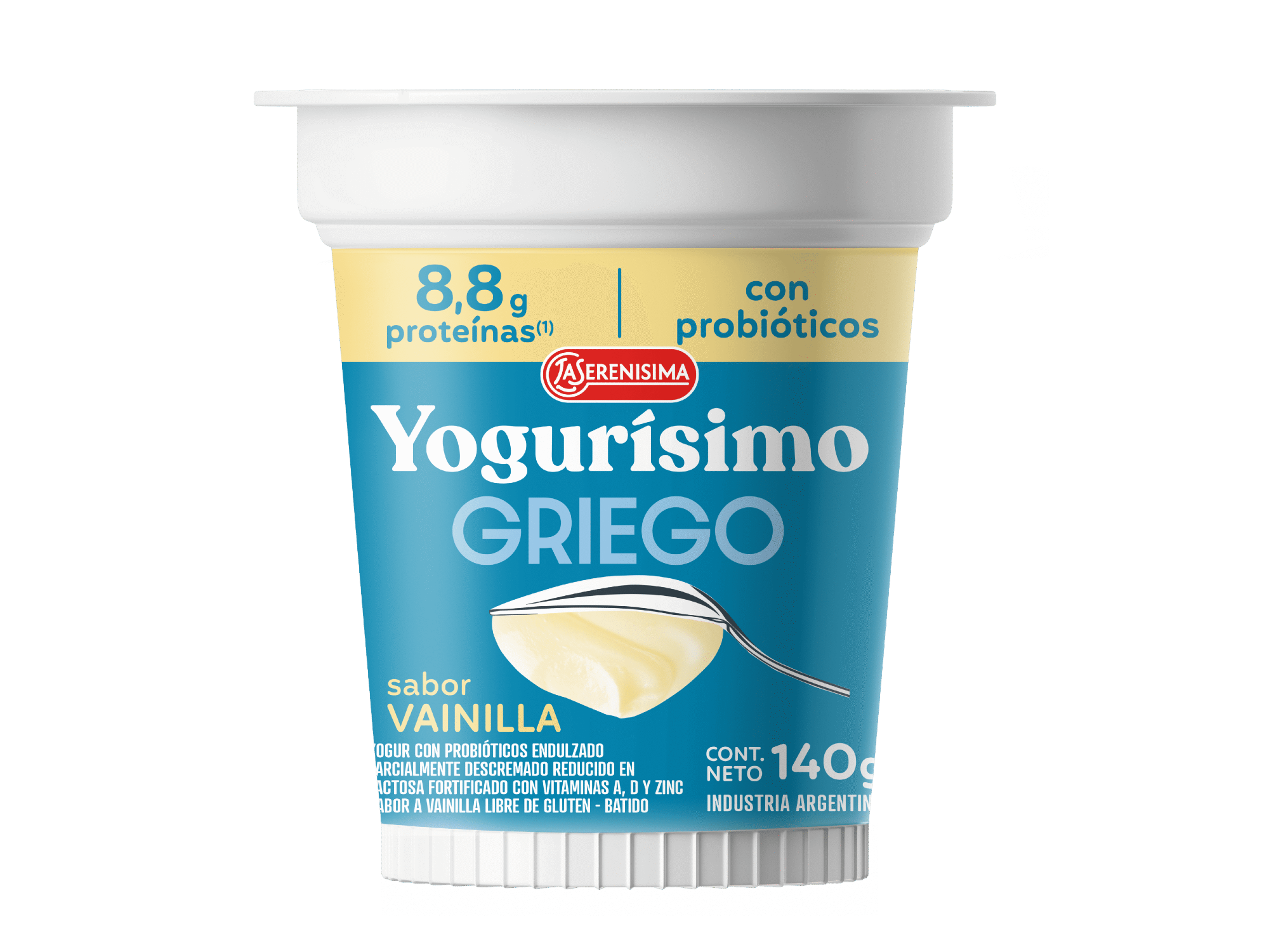 Yogur Griego Vainilla 140g