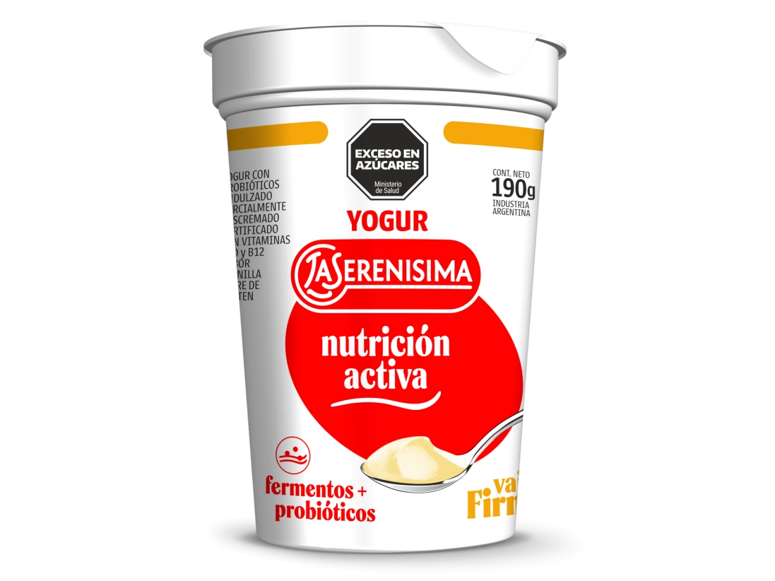Yogur Firme Vainilla La Serenísima Clásico 190g