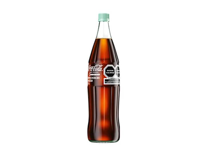 Coca Cola Zero Vidrio 1L