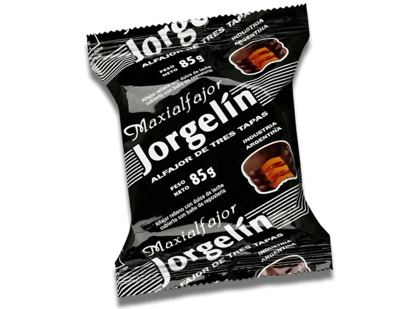 Alfajor Jorgelin Negro Triple 85g