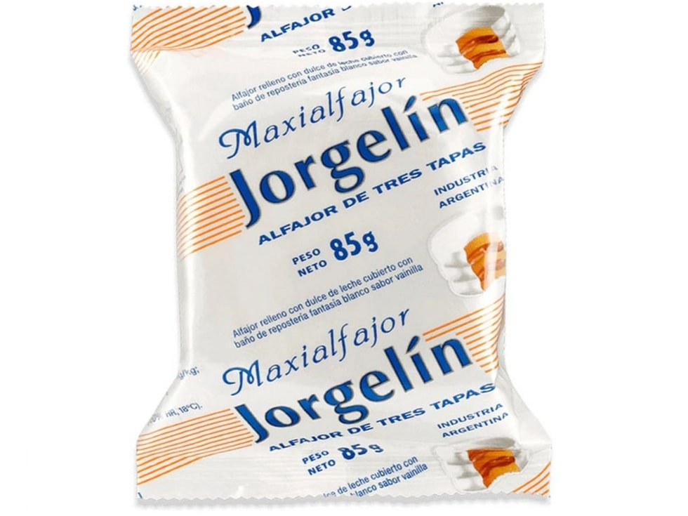 Alfajor Jorgelin Blanco Triple 85g