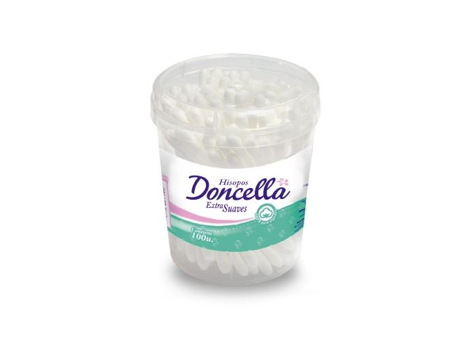 Cotonete 100 Hisopos Doncella