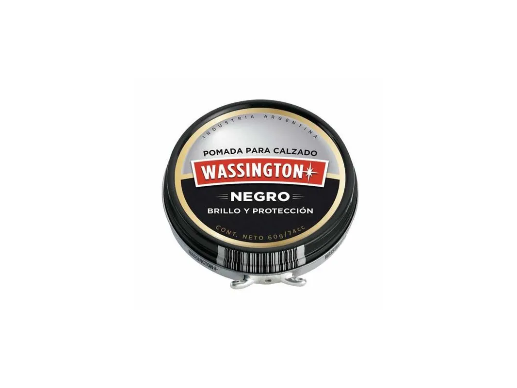 Pomada Calzado Negra Wassington 37ml