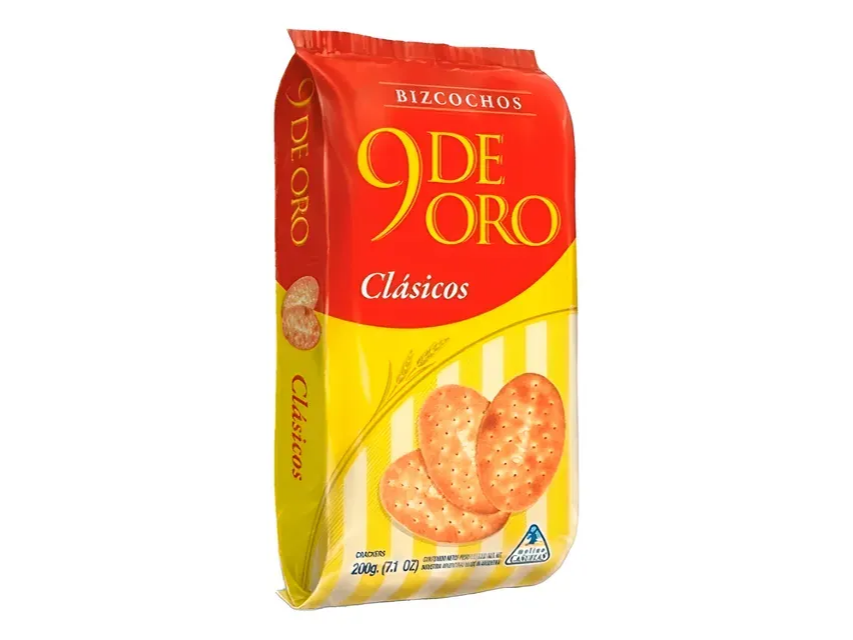 9 de Oro Bizcochos Clasicos 200g