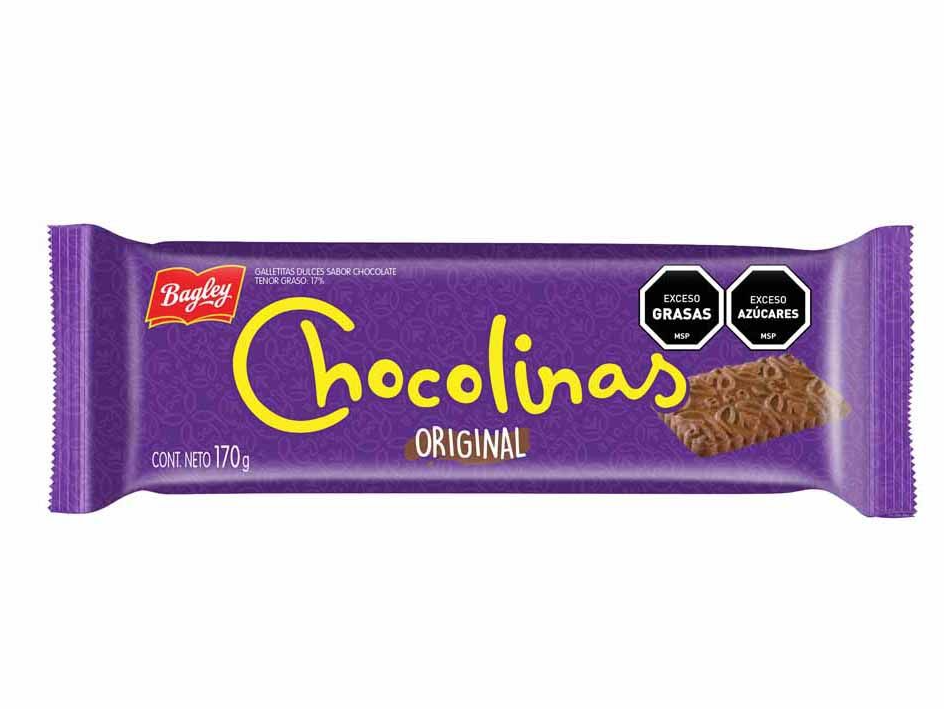 Chocolinas De Chocolate 170g