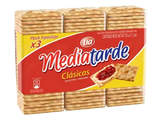 Mediatarde Lia Tripack 315g