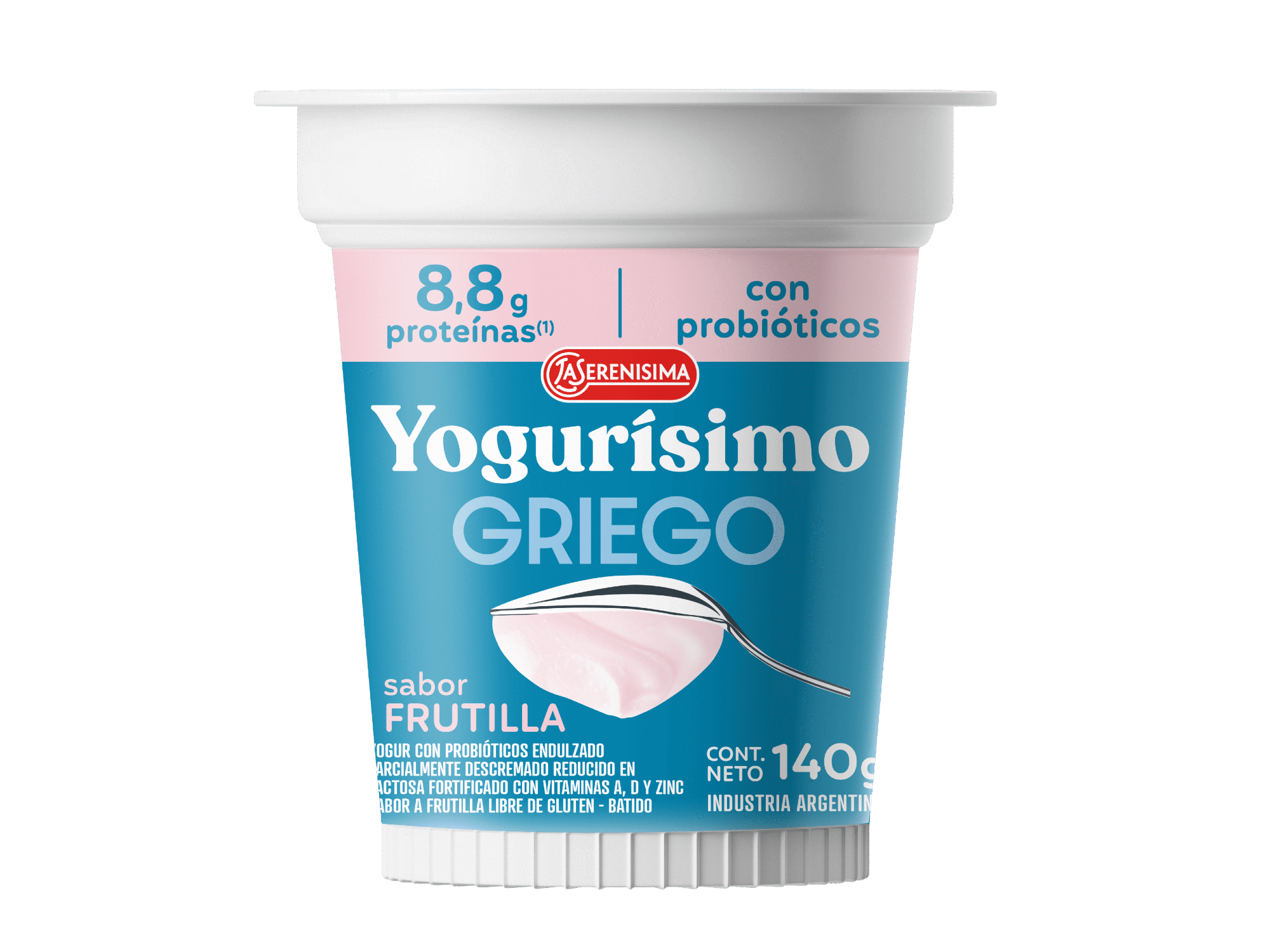 Yogur Griego Frutilla 140g