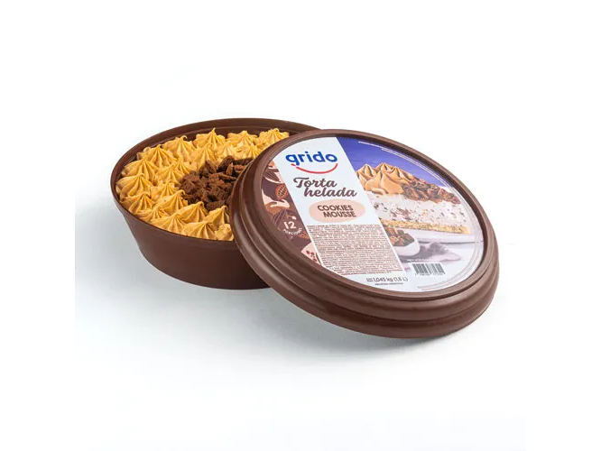 Torta Helada Grido Cookies Mousse 1,5k