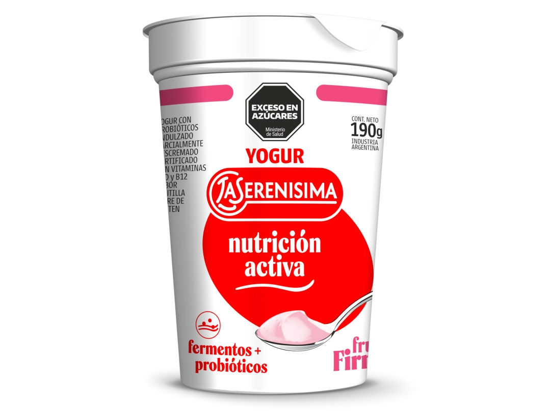 Yogur Firme Frutilla La Serenísima Clásico 190g