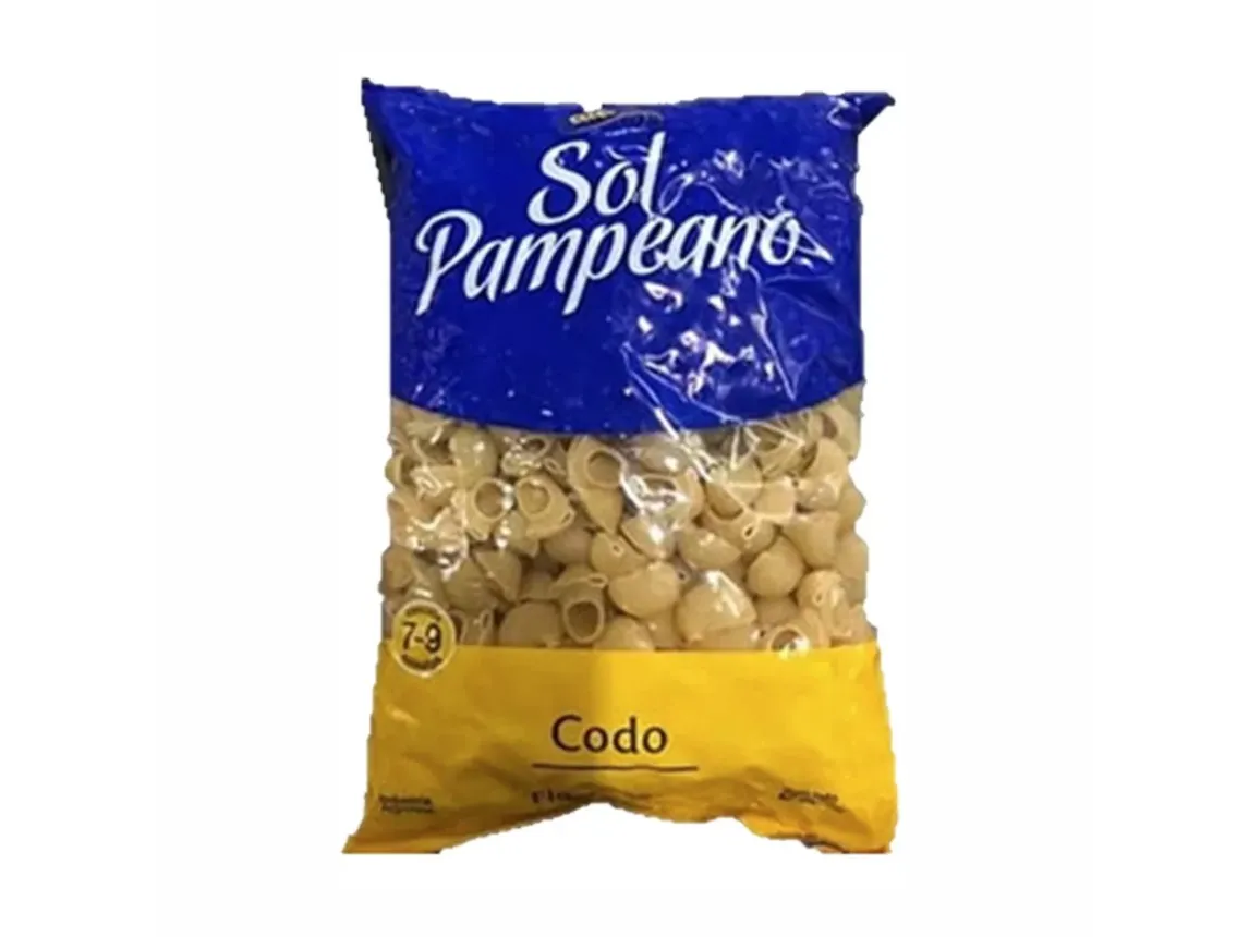 Fideo Sol Pampeano Codito 500g