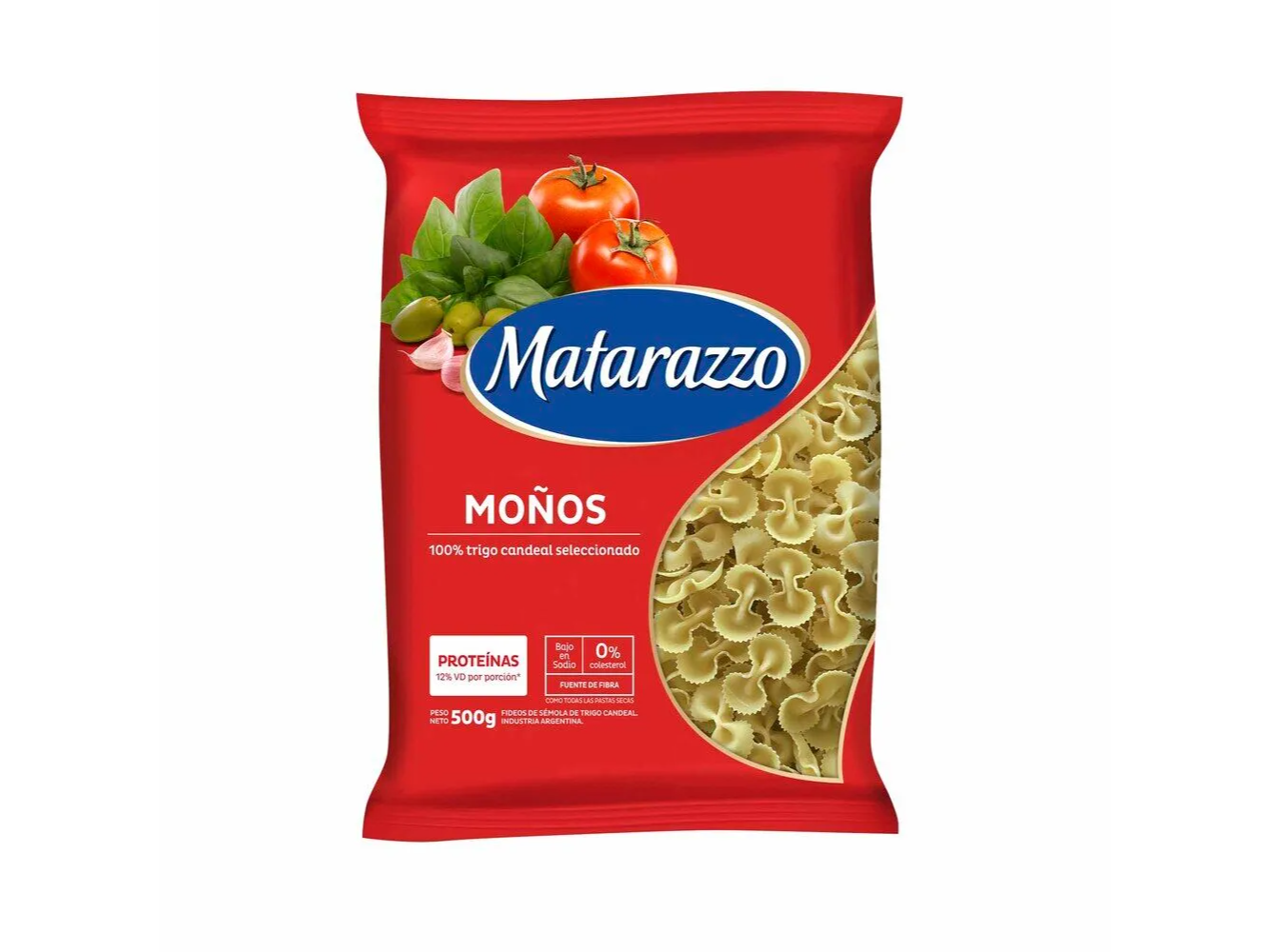 Fideo Matarazzo Moño 500g