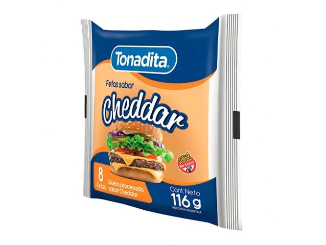 Queso Cheddar Tonadita 120g