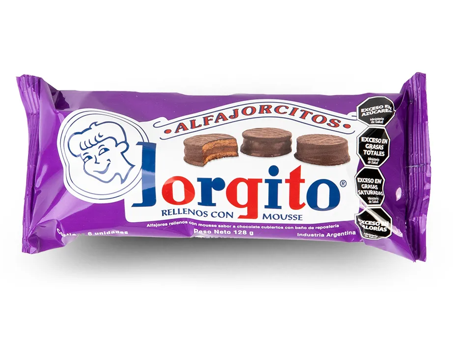 Alfajorcitos Jorgito Mouse 128g