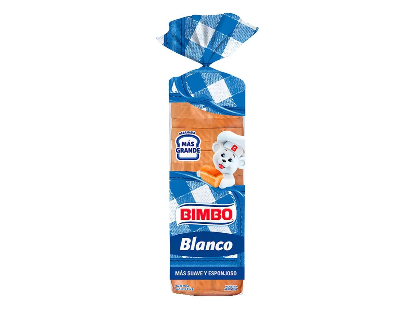Pan Bimbo Grande 610g