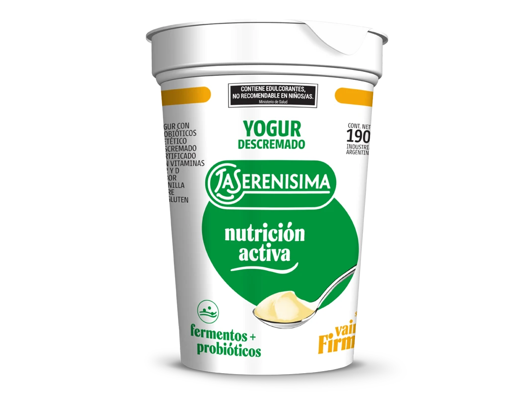 Yogur Firme La Serenísima LiGHT Vainilla 190g