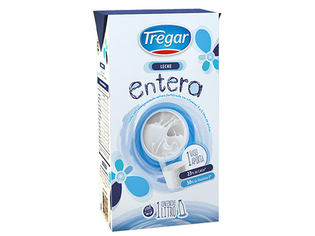 Leche Tregar Entera 1L