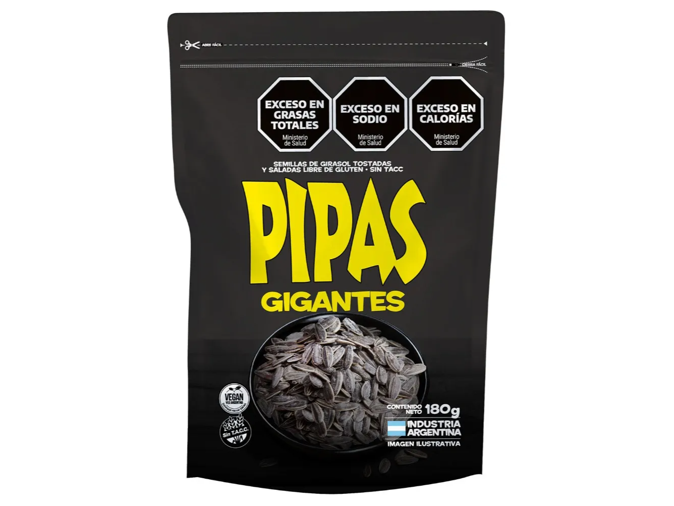 Pipas Gigante PAQUETE 160g