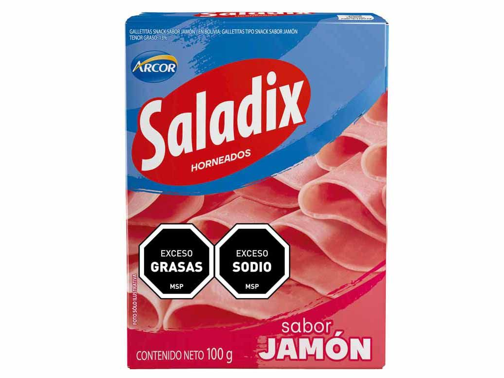 Saladix Caja 100g Jamon