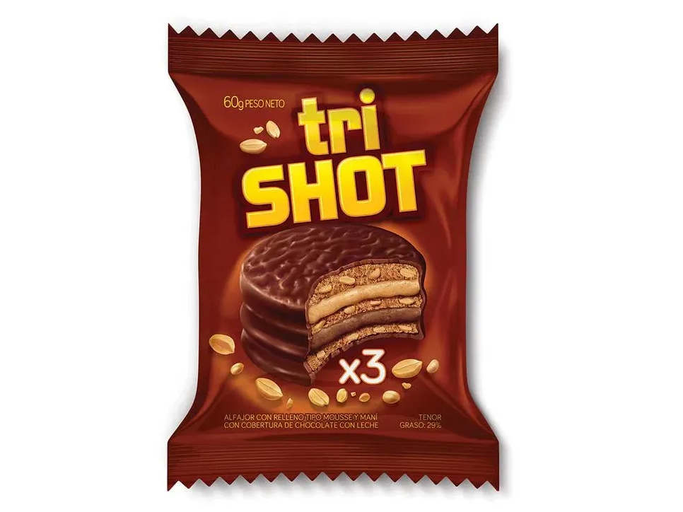 Alfajor Tri Shot