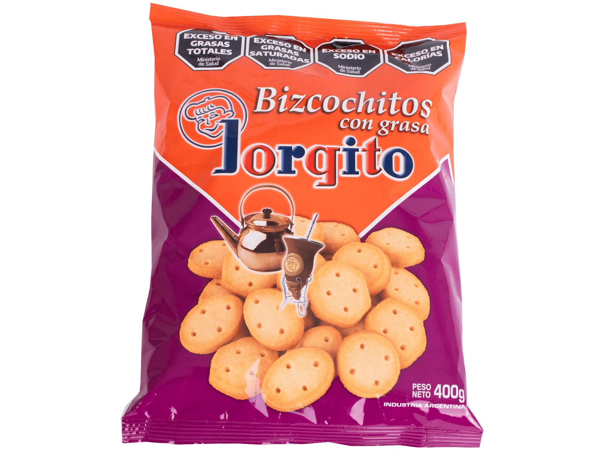 Bizcochitos Grasa Jorgito 200g