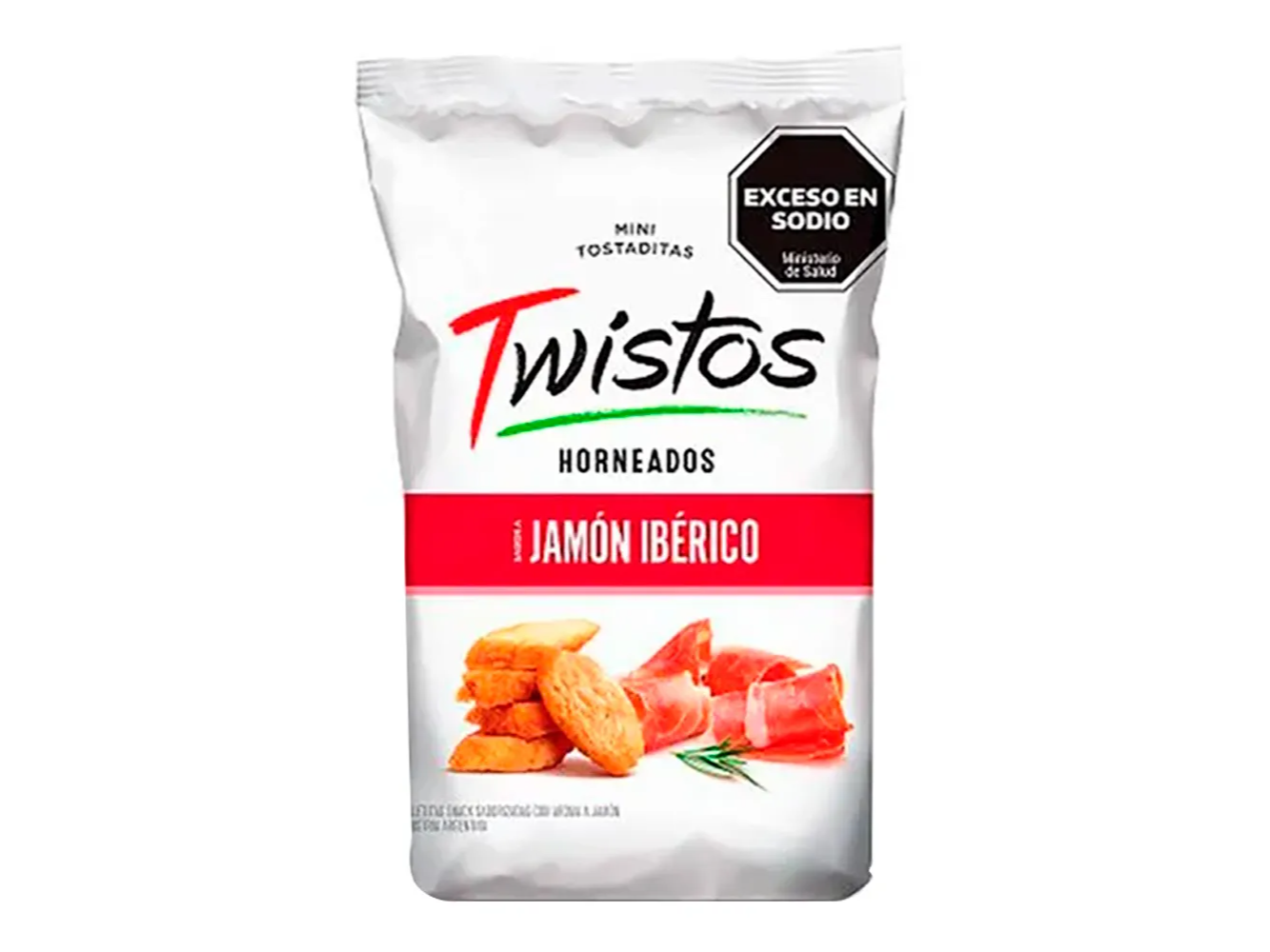 Twistos Mini Tostaditas Jamon 40g