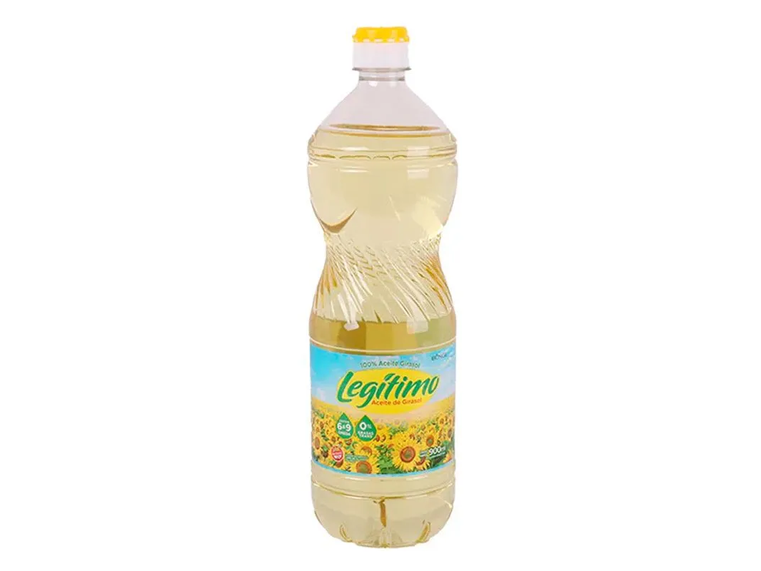 Aceite Girasol Legitimo 900ml