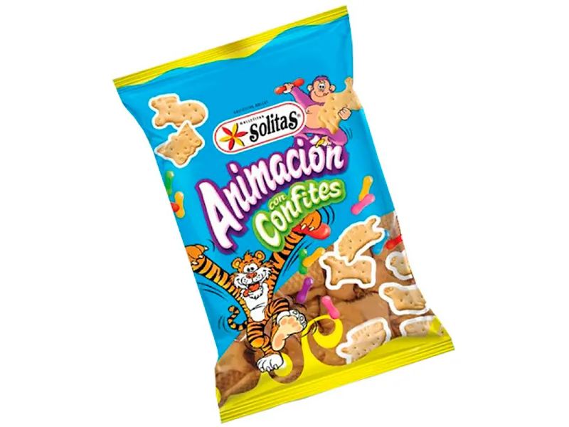 Galletita Animacion Confites Solitas 400g