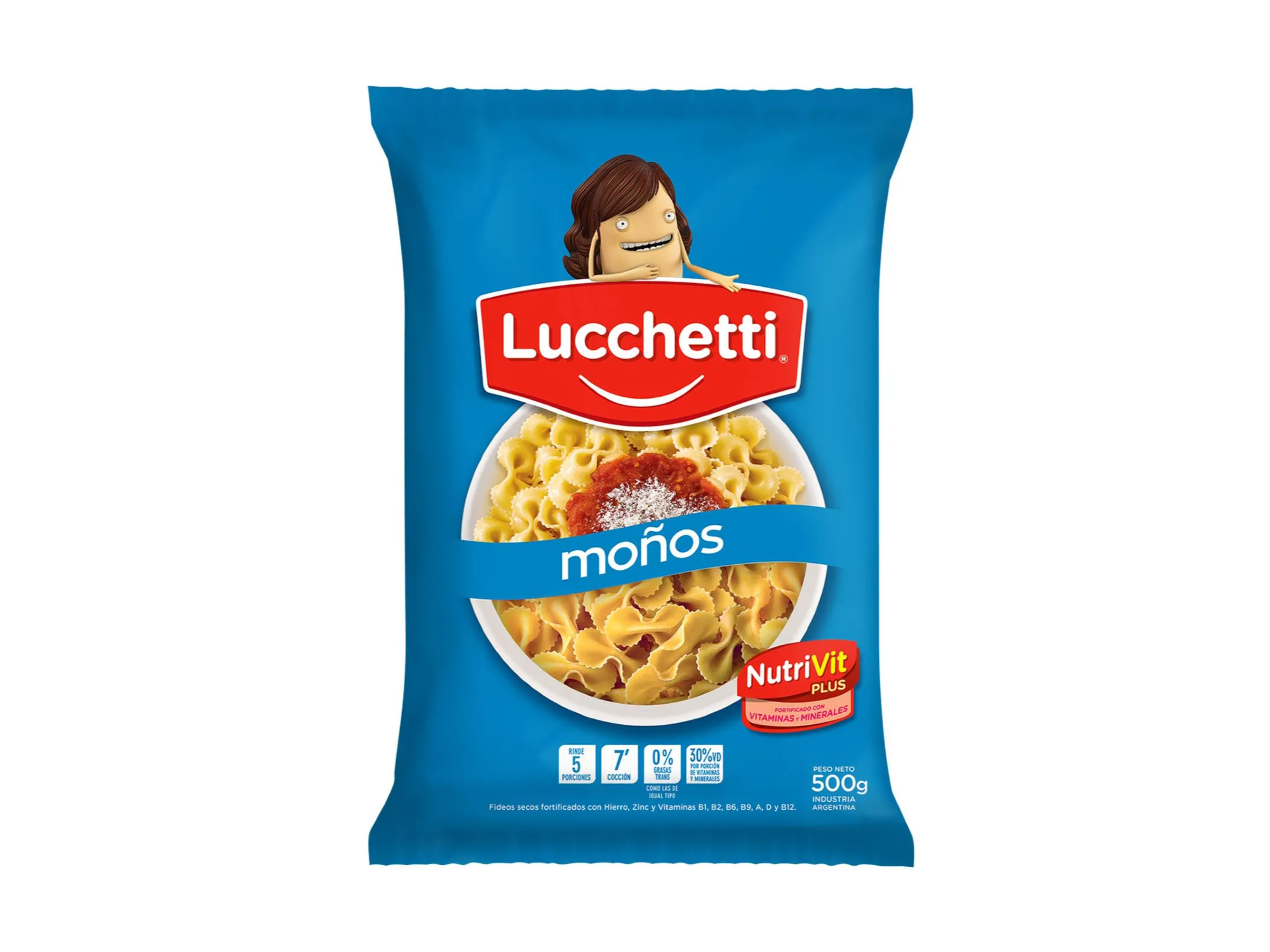 Fideo Moños Luccheti 500g