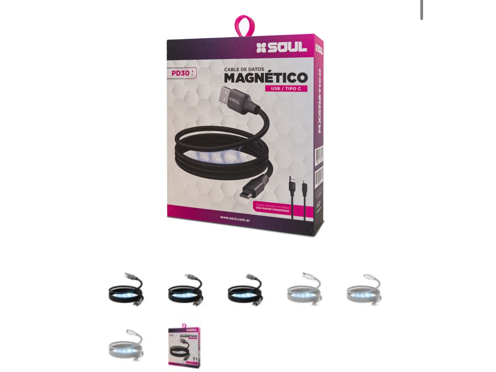 Cable de datos MAGNÉTICO