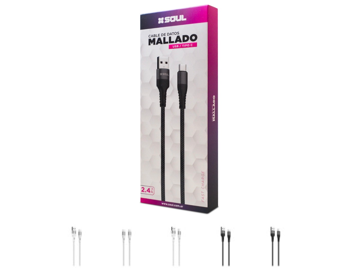 Cable de datos MALLADO