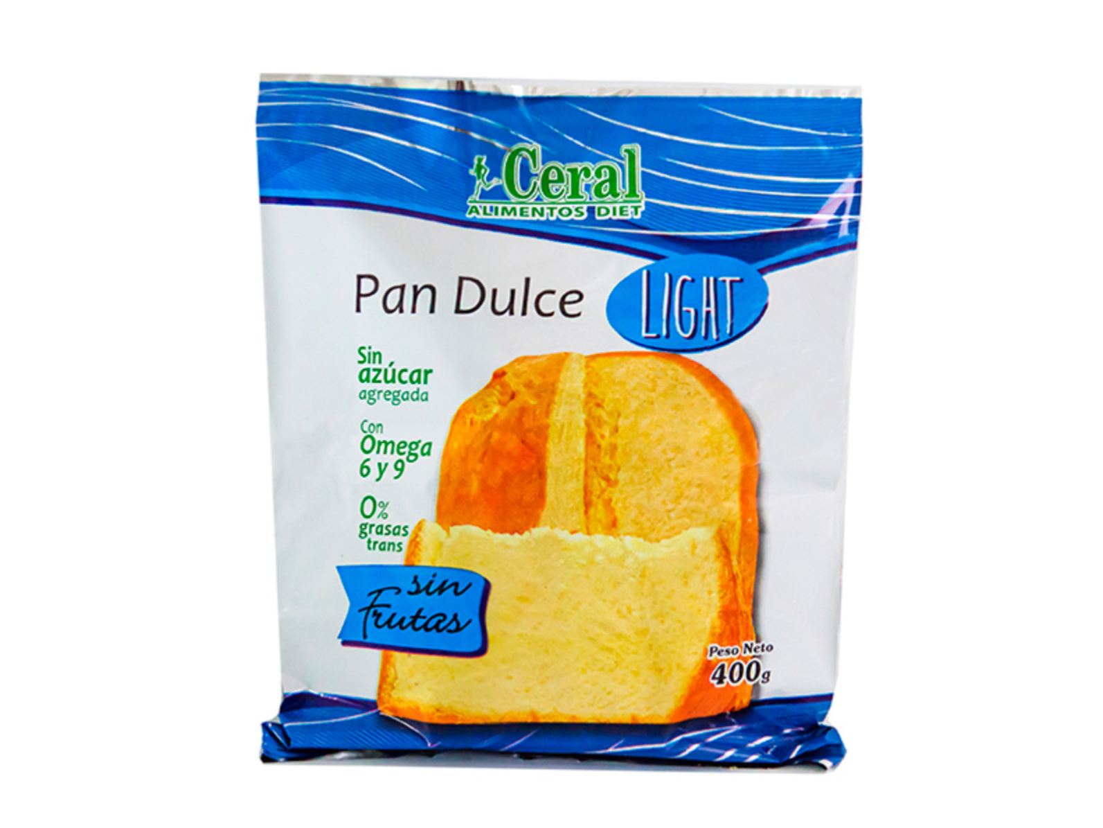 Pan dulce 400gr sin frutas ligth
