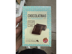Chocolatinas 50 unid chocolate semiamargo