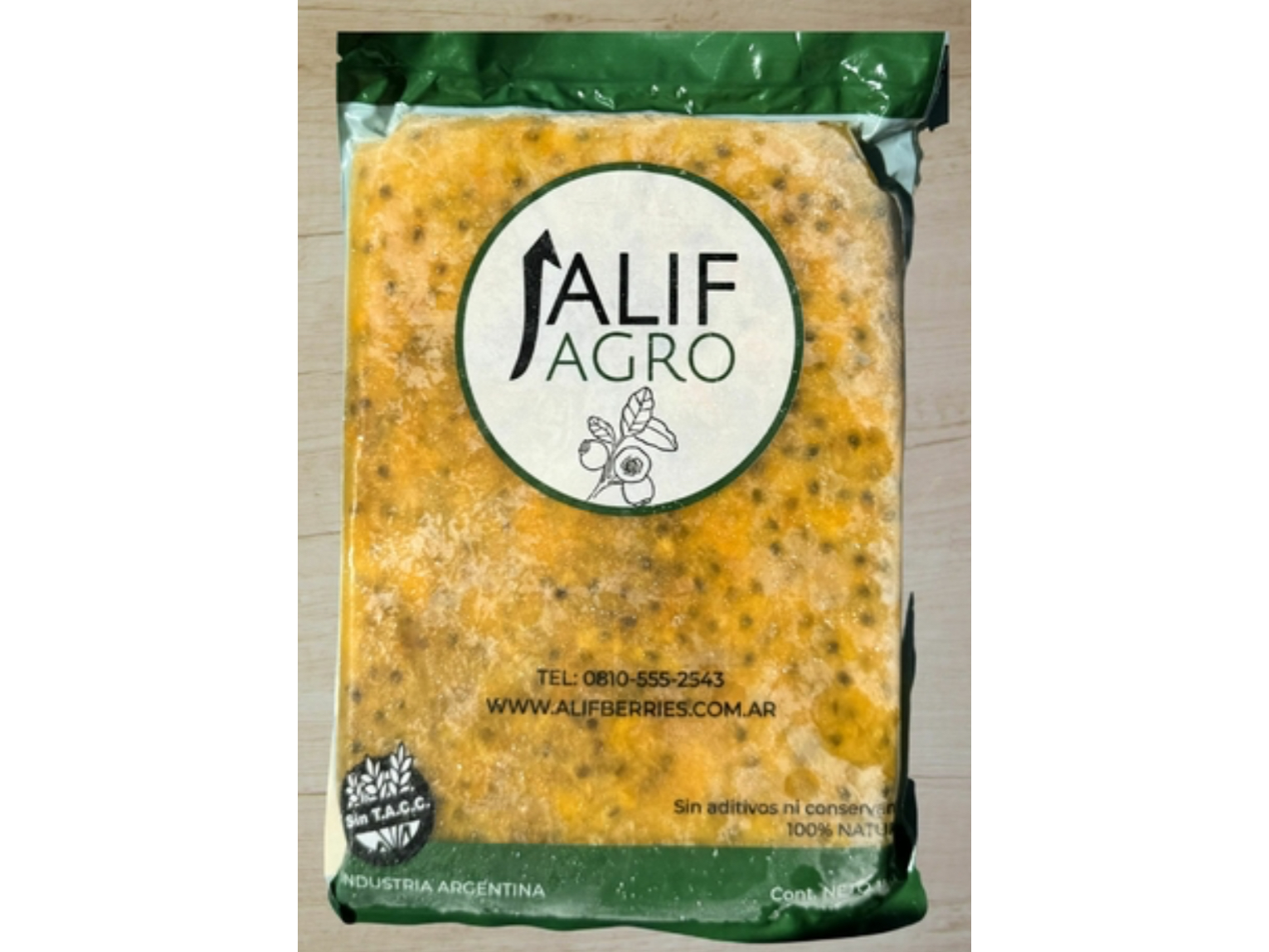 Maracuya con semilla 1 kilo